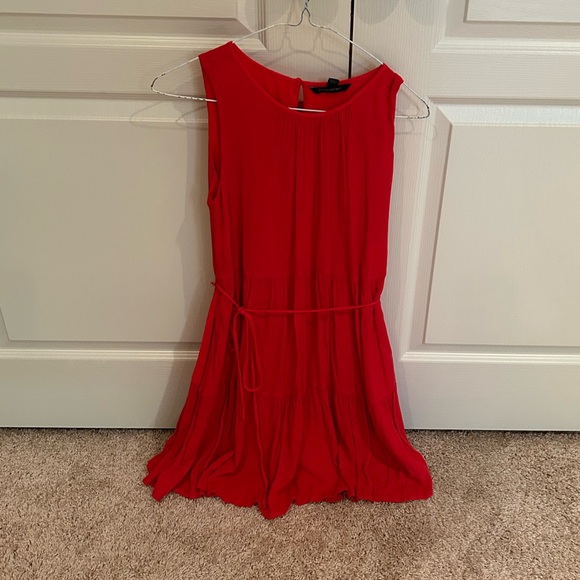Banana Republic Orange Red Dress - Picture 2 of 4